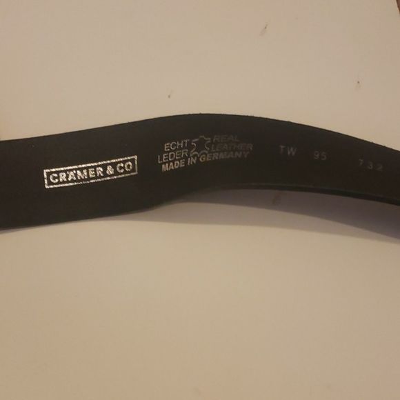 Crämer and Co Leather Belt - Picture 3 of 3